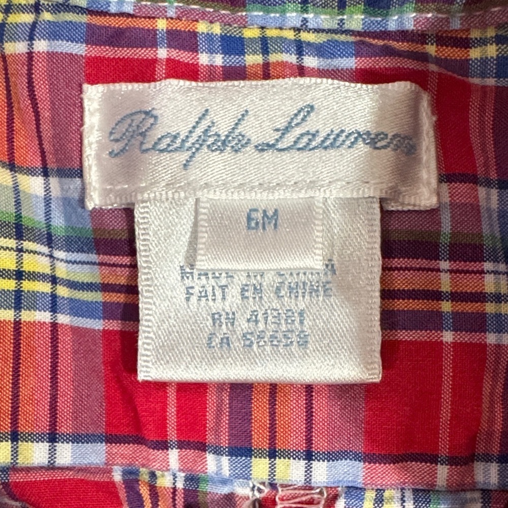Ralph Lauren 6M onesie - Picture 2 of 3